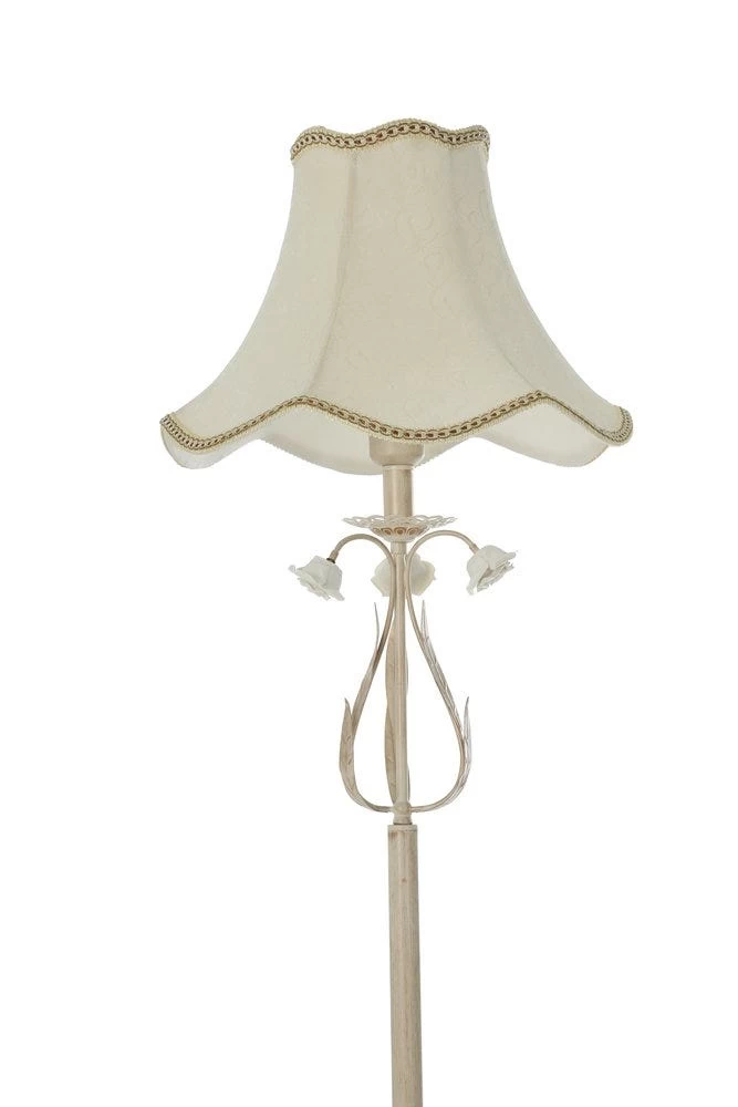 Turda Floor Lamp, White & Gold – 38x165 Cms 3 Turda Floor Lamp, White & Gold – 38x165 Cms - Image 3