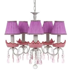 Princess Kids Ceiling Lamp, Multicolour – 56x52 Cms