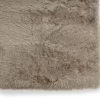 Shaggy Handmade Rectangle Carpet (Beige, Polyester, 140 X 200 Cms)