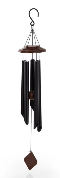 Premier Elite Wind Chime, Black & Brown - 66 Cms