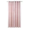 Liza Jacquard Window Curtain, 140 X 240 Cms, Pink, Pack Of 2