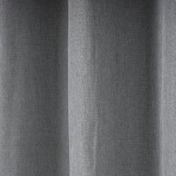 Ally Fox Linen Curtain, 140 X 240 Cms, Grey, Pack Of 2 -decoration 5107015034343 3