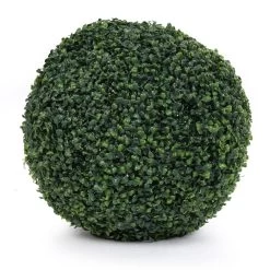 Artificial Boxwood Ball (Green, Large, 31 Cms)