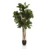 Mangrove Style Fiddle Artificial Tree (Green, 152.4 Cms)