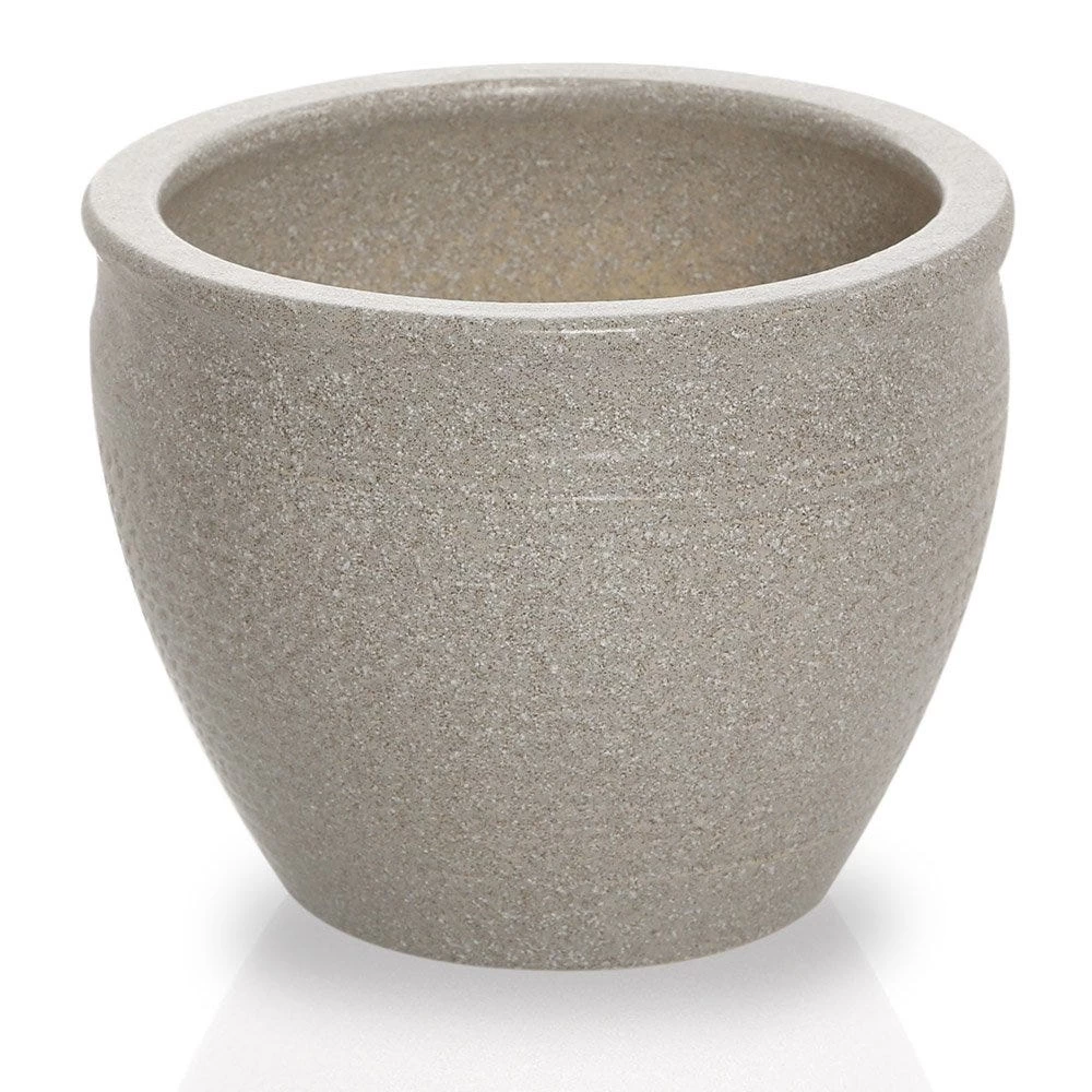 Connie Plant Pot, Light Grey - Small 2 Connie Plant Pot, Light Grey - Small - Image 2