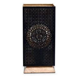 Kula Cylinder Lamp, Black - 12.5x30 Cm