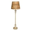 Rattan Table Lamp, Beige & Brown - 81 Cm