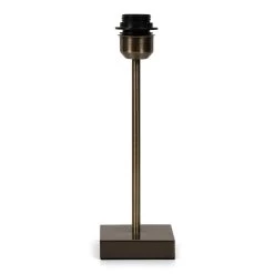 Pein Table Lamp Base, Dark Brass