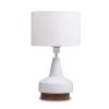 Tokyo Table Lamp, White & Black - 55 Cms