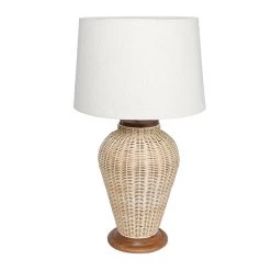 Evelyn Table Lamp, Natural
