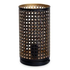 Cylinder Lamp, Black - 15.5x28 Cm