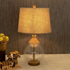 Yna Table Lamp, Clear – 35.5x25.5 Cm