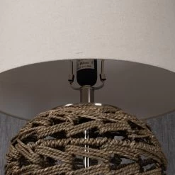 Oat Rattan Table Lamp, Natural – 38x60 Cm -decoration 5110100202213 3