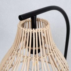 Rattan Table Lamp, Black & Natural - 61 Cm -decoration 5110100202381 3