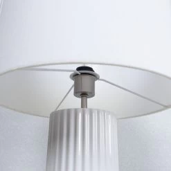 Jaica Ceramic Lamp, White - 61 Cm -decoration 5110100202435 3