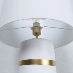 Sania Ceramic Lamp, White - 61 Cm -decoration 5110100202466 3