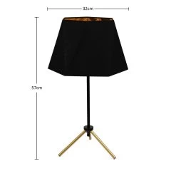 Bozza Table Lamp, Black - 32x57 Cm 6 Bozza Table Lamp, Black - 32x57 Cm -decoration 5110100202558 3