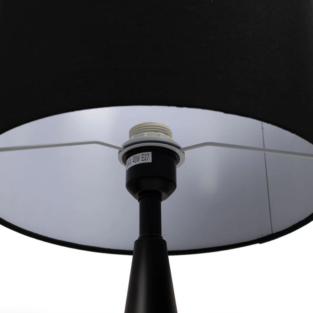 Blay Table Lamp, Black - 32x59 Cm 3 Blay Table Lamp, Black - 32x59 Cm - Image 3