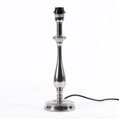 Angie Lamp Base, Nickel - 9x36 Cm