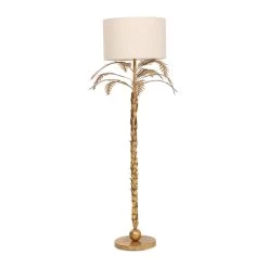Weng Floor Lamp, Antique Gold