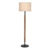 Cleng Floor Lamp, Natural & Black