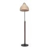 Dogee Floor Lamp, Natural & Black