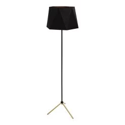 Bozza Floor Lamp, Black - 42x155 Cm