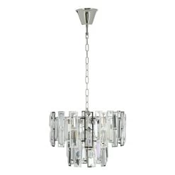Ashley Crystal Pendant Lamp - 37 X 28 Cms
