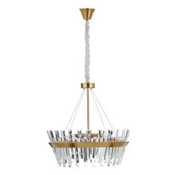 Cleopatra Crystal Pendant Lamp - 61.5 X 51 Cms