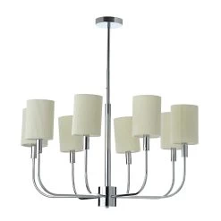 Chitra Pendant Lamp, Chrome