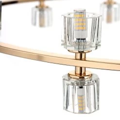 Soho Glass Pendant Lamp - 72 X 80 Cms (French Gold) -decoration 5110100800204 3