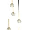 Lipsy Metal Ceiling Lamp, Multicolour - 28 X 105 Cms