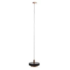 Everton Hanging Lamp, Copper & Black – 36x23 Cms