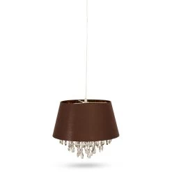 Elvin Ceiling Lamp, Coffee - 40x140 Cm