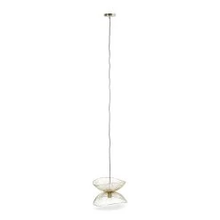 Valencia Hanging Lamp, Brass – 36x23 Cms