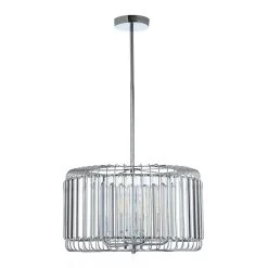 Ranu Pendant Lamp, Chrome