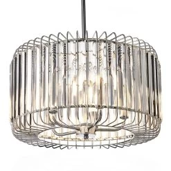 Ranu Pendant Lamp, Chrome -decoration 5110100802499 3