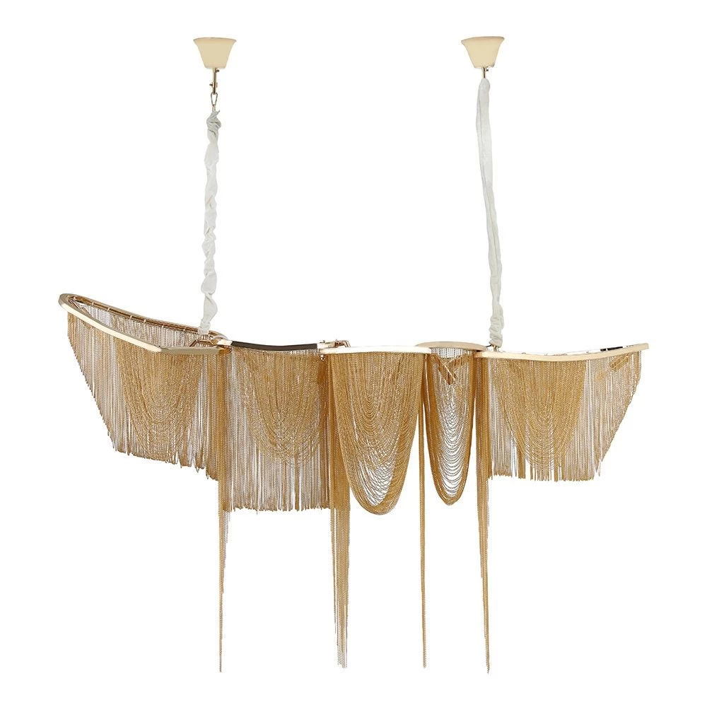 Butterfly Pendant Lamp, French Gold – Large 1 Butterfly Pendant Lamp, French Gold – Large