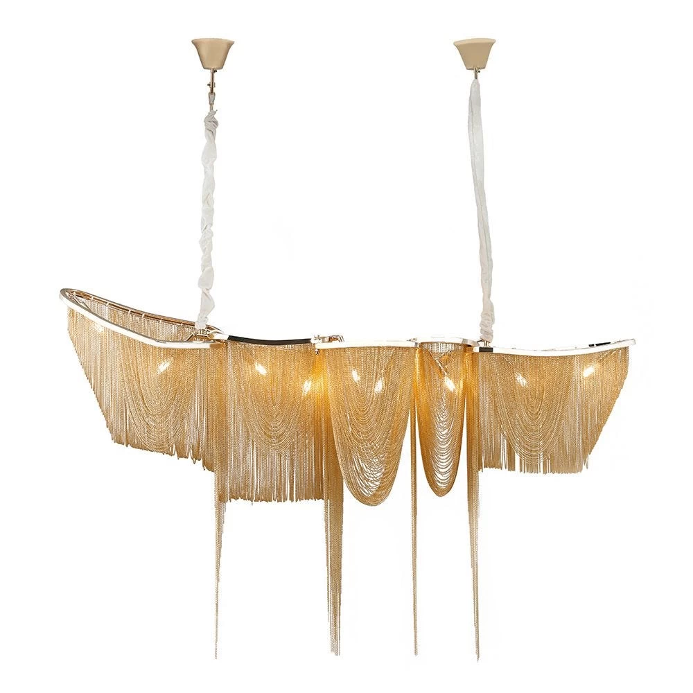 Butterfly Pendant Lamp, French Gold – Large 2 Butterfly Pendant Lamp, French Gold – Large - Image 2