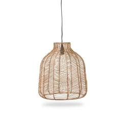 Ellis Handcrafted Rattan Lamp Shade, Natural