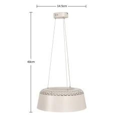Splendy Ceiling Lamp, White - 40x14.5 Cm -decoration 5110100803076 4