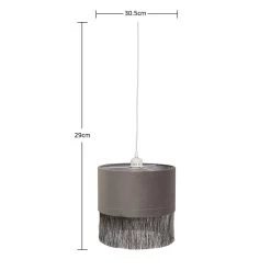 Hortons Ceiling Lamp, Grey - 30.5x29 Cm 7 Hortons Ceiling Lamp, Grey - 30.5x29 Cm -decoration 5110100803083 4
