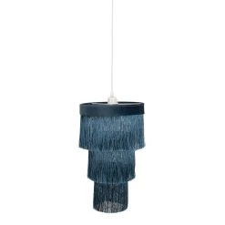 Gloss Ceiling Lamp, Blue - 33x44 Cm