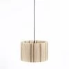 Jose String Hanging Lamp, Off White & Natural - 31X20 Cm