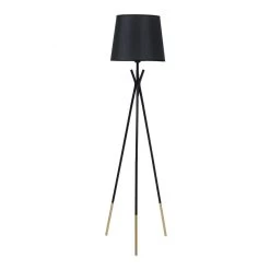 Jenny Metal Floor Lamp, Black & Gold β 36x150 Cms