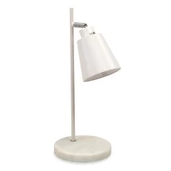 Jedd Study Lamp, White - 18x45 Cm