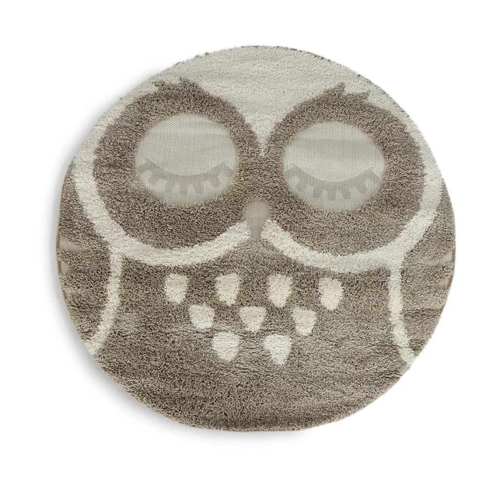 Round Richie Rug (Natural, Polypropylene,. 120 X 120 Cms)