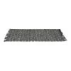 Eluru Handwoven Rug, Black & White – 90x150 Cms