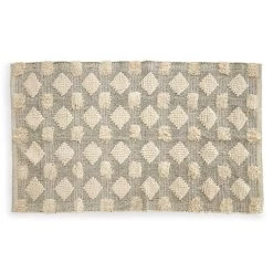 Silchar Woven Rug, Natural - 150x90 Cms