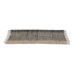 Valter Handwoven Rug, Natural & Black β 90x150 Cms